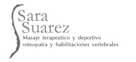Logotipo Sara Suárez, masajista y osteópata